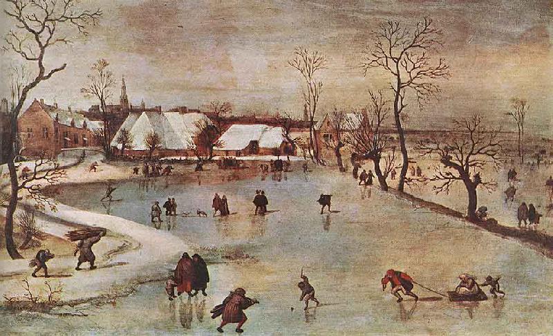 Jacob Grimmer Winter France oil painting art